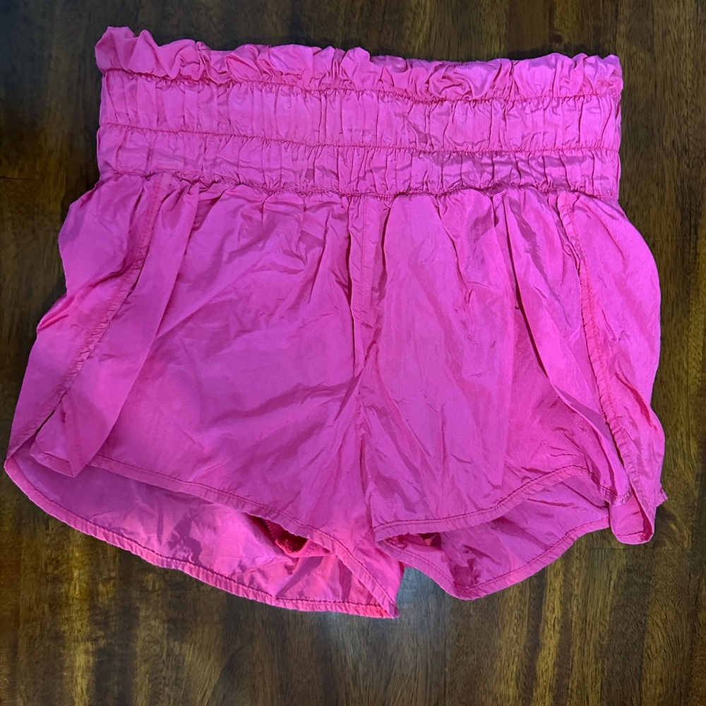 Love Tree HOT PINK paper bag shorts